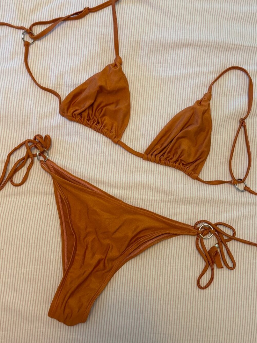 Triangle String Bikini Set - Picture 4 of 6